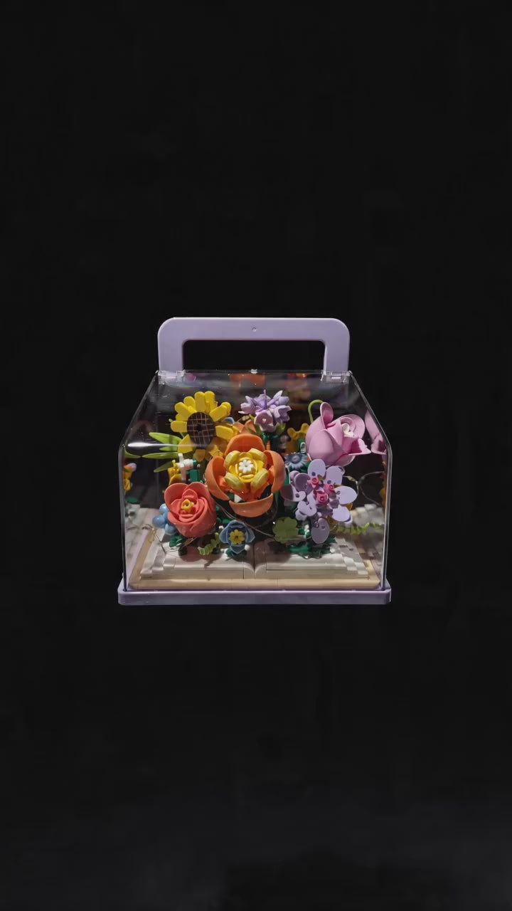 Full Bloom Garden DIY flower building set